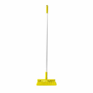 HACCP Soft Bristle Broom  Yellow Commercial Cleaning Broom
