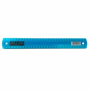 Plastic Ruler 30cm Blue Metric Measuring Ruler
