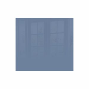Decorative Glass Wall Tile (598 X 650 X 6mm) Pigeon Blue