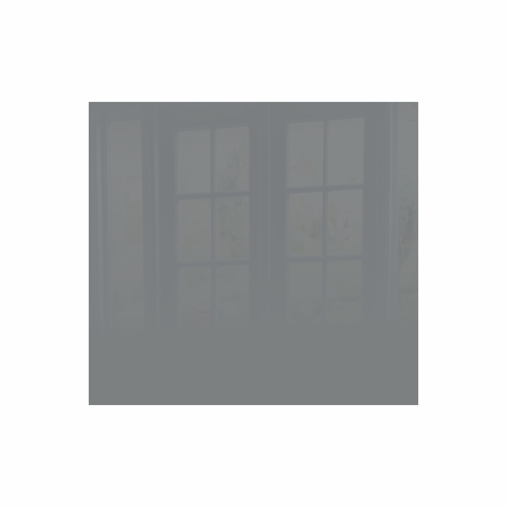 Decorative Glass Wall Tile (598 X 650 X 6mm) Metallic Silver