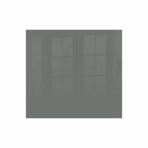 Decorative Glass Wall Tile (598 X 650 X 6mm) Mouse Grey