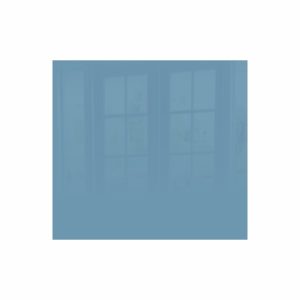 Decorative Glass Wall Tile (598 X 650 X 6mm) Pastel Blue