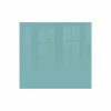Decorative Glass Wall Tile (598 X 650 X 6mm) Pastel Turquoise
