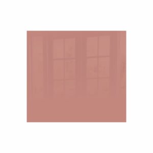 Decorative Glass Wall Tile (598 X 650 X 6mm) Rose Gold