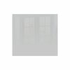 Decorative Glass Wall Tile (598 X 650 X 6mm) Telegrey