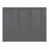 Decorative Glass Wall Tile (898 X 700 X 6mm) Met Gun Metal