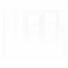 Decorative Glass Wall Tile (898 X 700 X 6mm) White RAL9010