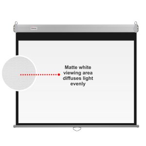 Parrot Pulldown Screen 2110*1600mm (View: 2030*1520mm - 4:3)