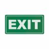 Exit Symbolic Sign - Printed on White ACP (150 x 300mm)