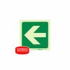 Photoluminescent 190MM Safety Sign - E22-Arrow Left