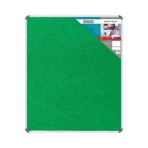 Bulletin Board Ribbed Aluminium Frame (1200x1000mm - Palm)