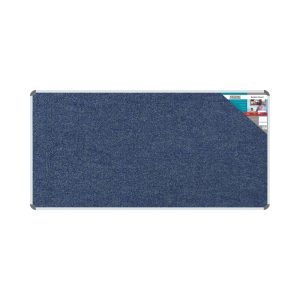 Bulletin Board Ribbed Aluminium Frame (1800x1200mm - Palm)