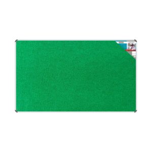 Bulletin Board Ribbed Aluminium Frame (2000x1200mm - Palm)