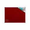Info Board (Aluminium Frame - 600*450mm - Burgandy)