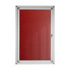 Hinged Pinning Display Case (900*600mm - Burgandy)