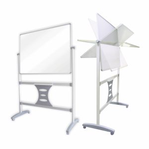 Parrot Products Magnetic Revolving Whiteboard (1500*1200mm) & 1500mm Leg Set