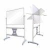 Parrot Products Magnetic Revolving Whiteboard (1500*900mm) & 1500mm Leg Set