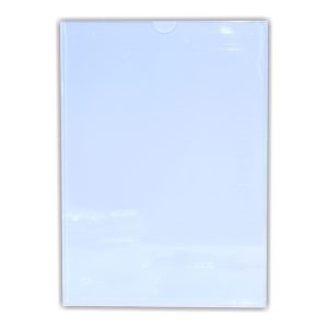 Perspex Pocket (Clear/White Backing A2)
