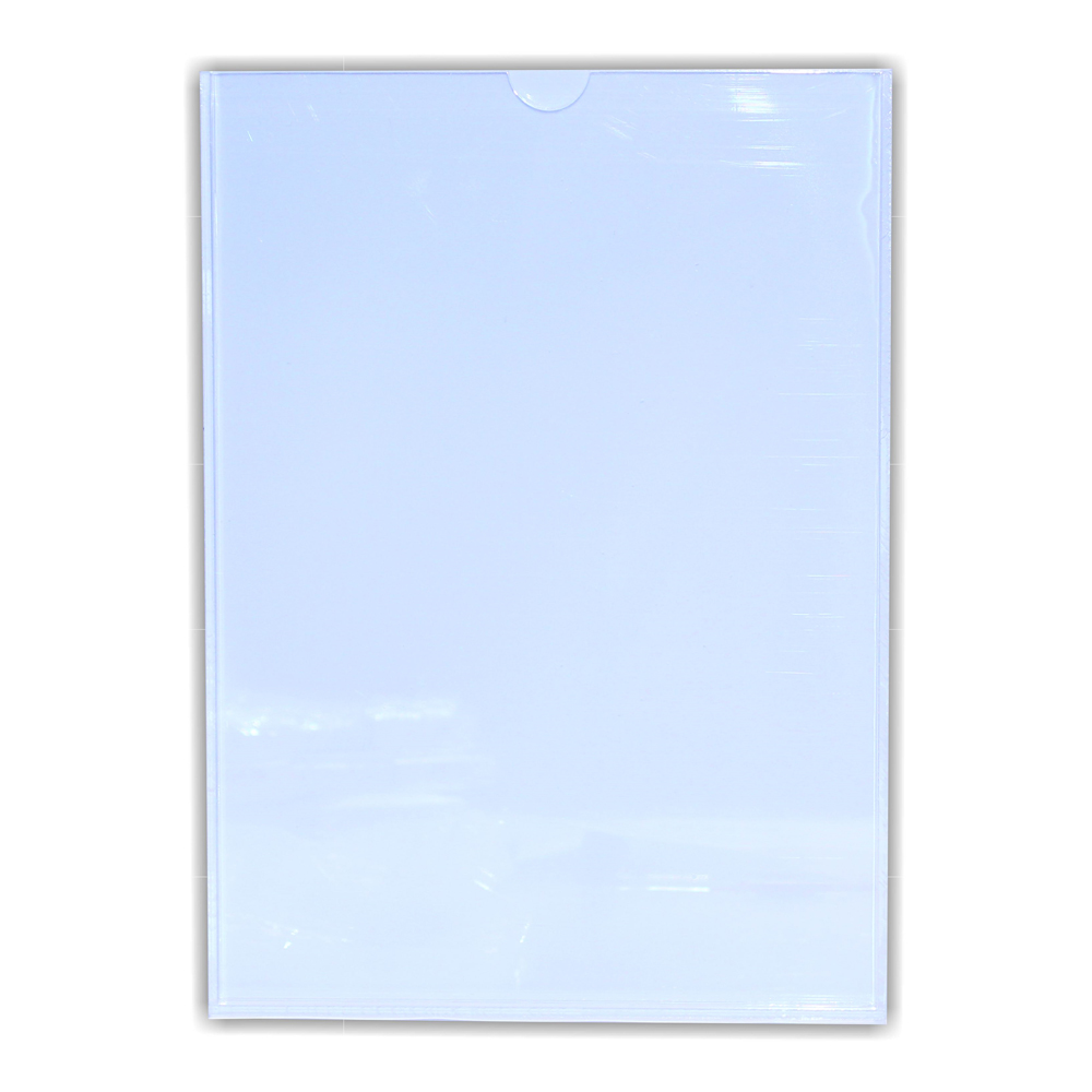 Perspex Pocket (Clear/White Backing A3)