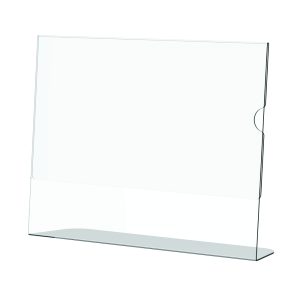 Acrylic Menu Holder - Single Sided - A5 Landscape - Box 5