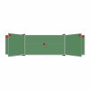 Educational Board Non-Magnetic Chalkboard (2420*1220 - Lines - Centre Panel - Option C)