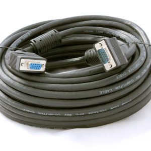 Cable - 15 Pin Male To Female VGA (20M)