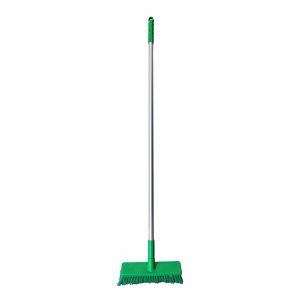 HACCP Soft Bristle Broom  Green Commercial Cleaning Broom