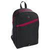 Backpack With Contrast Colour Diagonal Zip