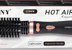 Sokany 1200W 2 In 1 Hot Air Comb Dryer