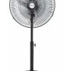 Mellerware 40cm Black Pedestal Steel Fan
