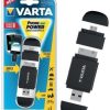 Varta Black Mini Powerpack Charger Smart 2 In 1 Solution