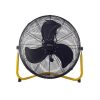 Alva Air 50cm Black With Yellow 160w Floor Fan