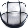 Noble Pays Round Bulkhead Light Fitting Large Black