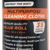 Tevo Blitz 35 Pack Roll Premium Multipurpose cleaning Cloths