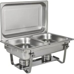Casey Catering Rectangular Double Pan Chafing Dish