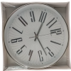 Casey Wall Clock Silver