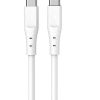Ezra TypeC To TypeC 2meter PD20w White Cable