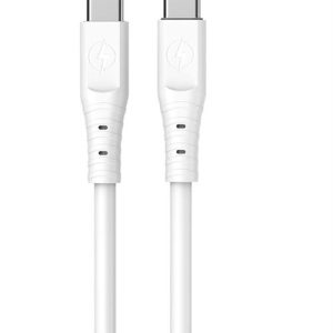 Ezra TypeC To TypeC 2meter PD20w White Cable