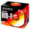 SONY DVD-R 16X4.7GB  JEWEL CASE