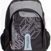 Macaroni Black and Grey Scolaro Student Backpack