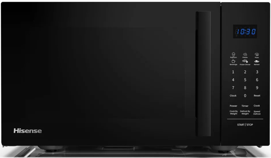 Hisense 28 Litre H28MOBS17 Electronic Matt Black Microwave Oven