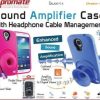 Promate Orator S4 Sound Amplifier Case Samsung Galaxy S4 Blue