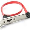 UniQue SATA Female to SATA Male with Bracket