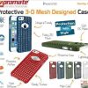 Promate Black Spidyi5 iPhone 5 Mesh Designed Promate Protective