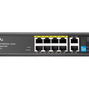 Cudy 8 Port Fast Ethernet PoE 115W 2 Gigabit Switch