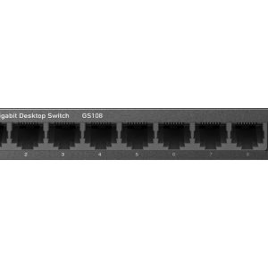 Cudy 8 Port Metal Gigabit Desktop Switch