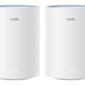 Cudy Dual Band WiFi 5 1200Mbps Fast Ethernet Mesh 2 Pack