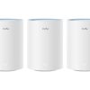 Cudy Dual Band WiFi 5 1200Mbps Fast Ethernet Mesh 3 Pack