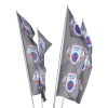 Corporate Flag Single Sided Digital