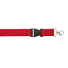 Woven Lanyard with Plastic Buckle